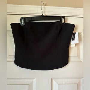 Black tube top- new with tags